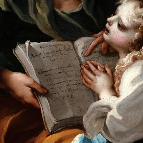 L' Educazione della Vergine - S. Anna e Maria Bambina